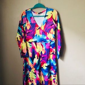Handmade Colorful Women’s One Size Swim Dress